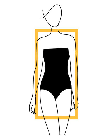 rectangle body shape type