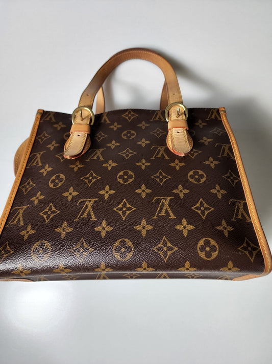 Louis Vuitton, Bags, Louis Vuittonauth Monogram Vernis Bedford M913  Womens Handbag Gris