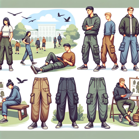 baggy cargo pants