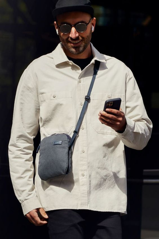 Sling Bag With Oversized Shirts