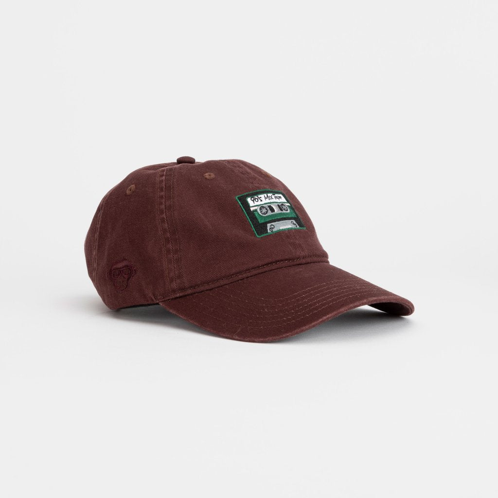 Urban Monkey: 90's Mix Tape Maroon Dad Cap - The Nostalgia Collection ...