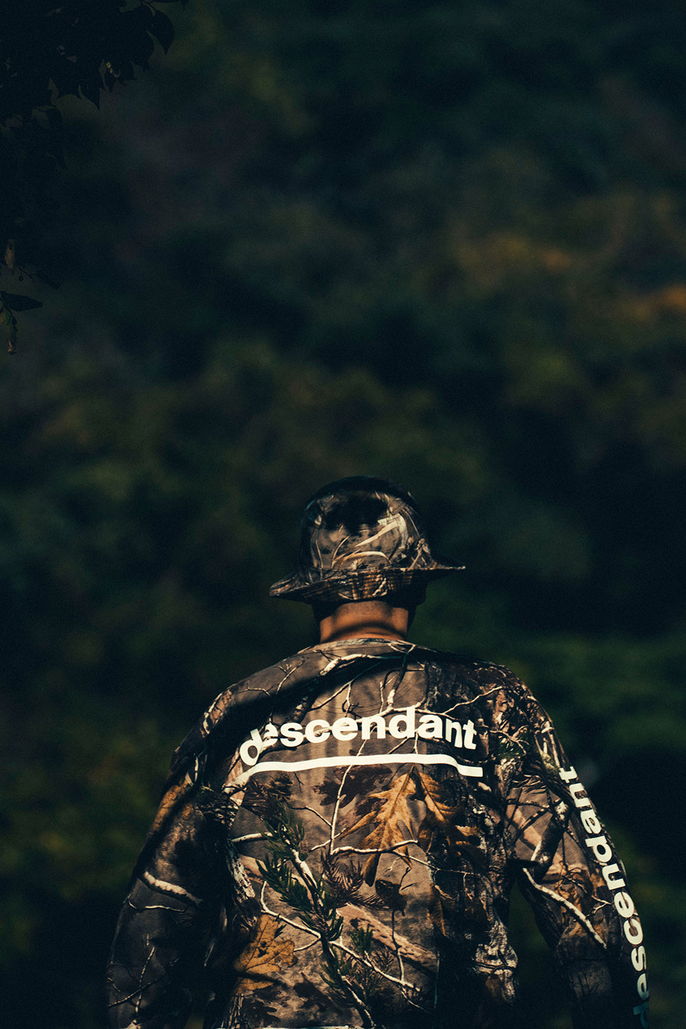 DESCENDANT BELLY PULLOVER JACKET CAMO-