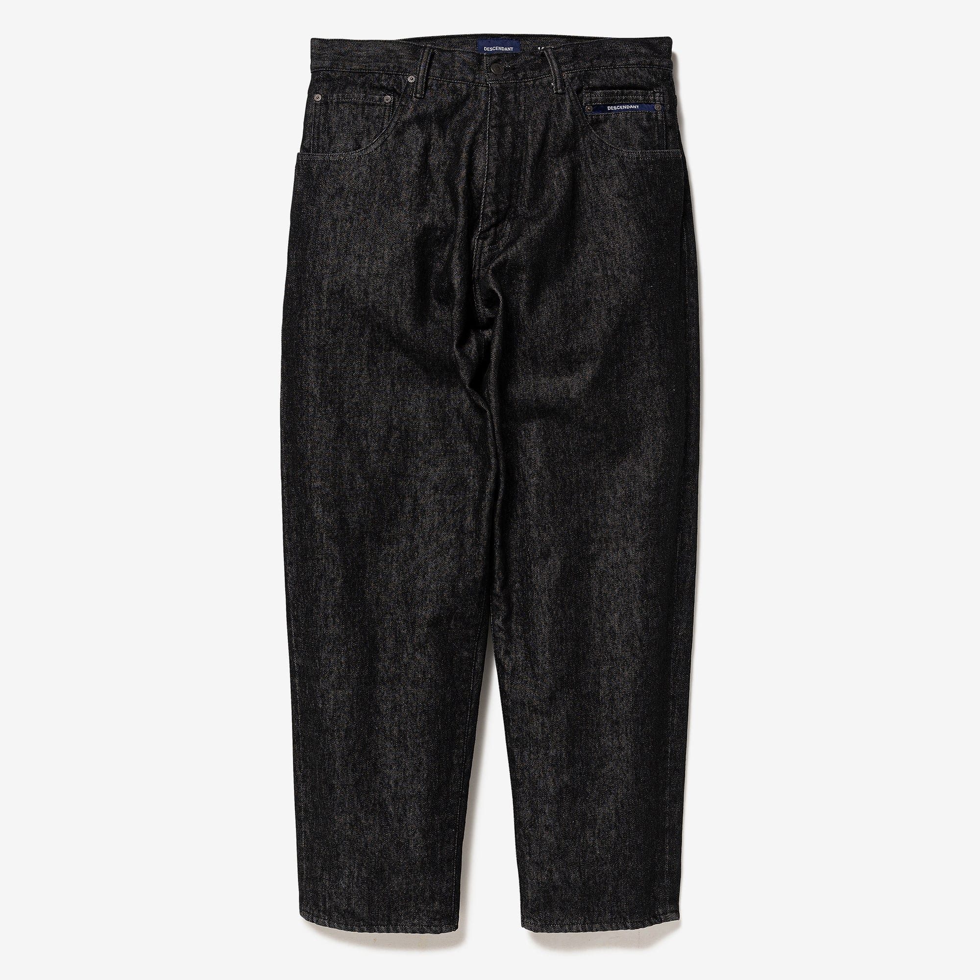 超特価sale開催】 Baggy Drawcord Denim BLACK ドローコード バギー 