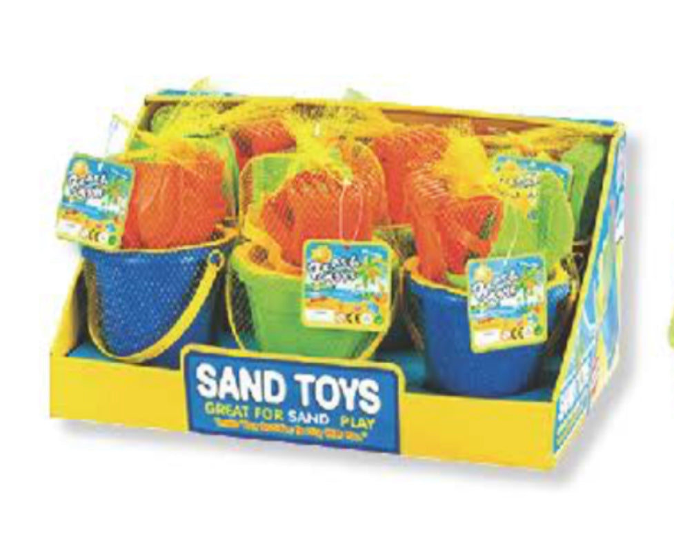 Small 6 piece Sand Toy Set
