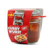 Curry Wurst im Glas