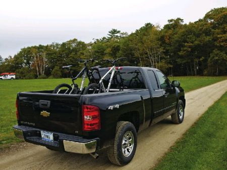 thule bed rider bike rack