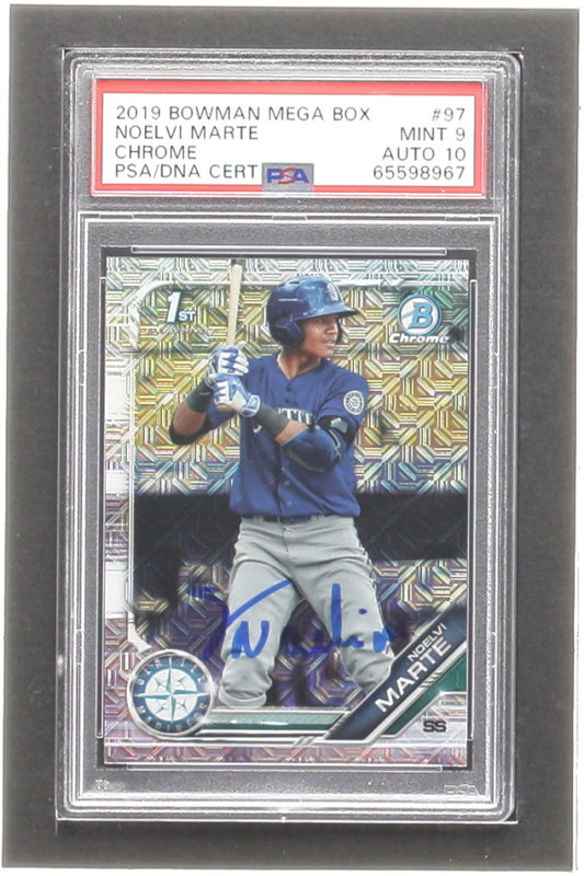 Jeremy Pena Signed 2020 Bowman Prospects #BP61 RC (PSA)