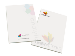 promotonal notepads, promotional note pads, printed notepads, branded paper notepads