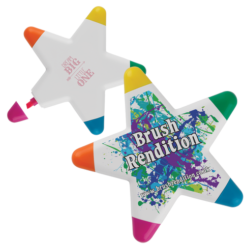 Highlighters - Star Highlighters  - PG Promotional Items