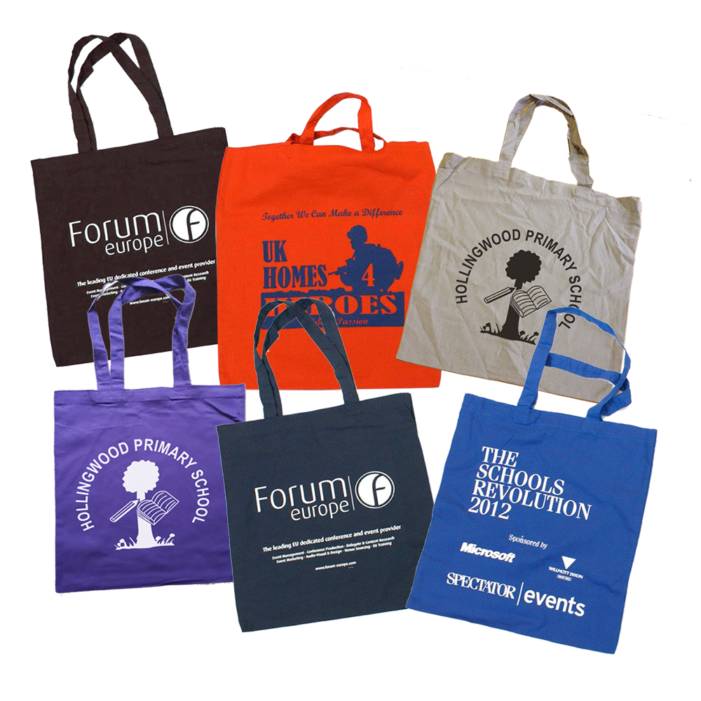 Printed Coloured Tote Bags | Promotional Tote Bags | PG Promotional Items