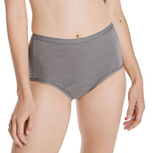 Hanes womens Fresh & Dry Light and Moderate Period 3-Pack Underwear, M –  Zecoya