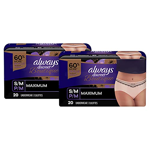 Always Discreet, Incontinence & Postpartum Underwear For Women, Maximu –  Zecoya