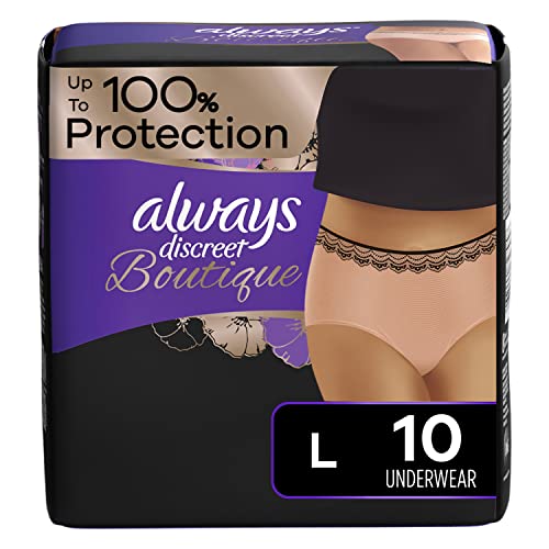 Always Discreet, Incontinence & Postpartum Underwear For Women, Maximu –  Zecoya