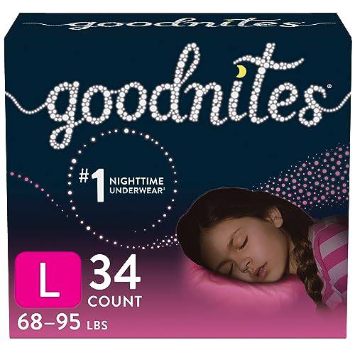 Huggies Goodnites Girls Bedwetting Night Time Underwear, Goodnites, X –  Zecoya