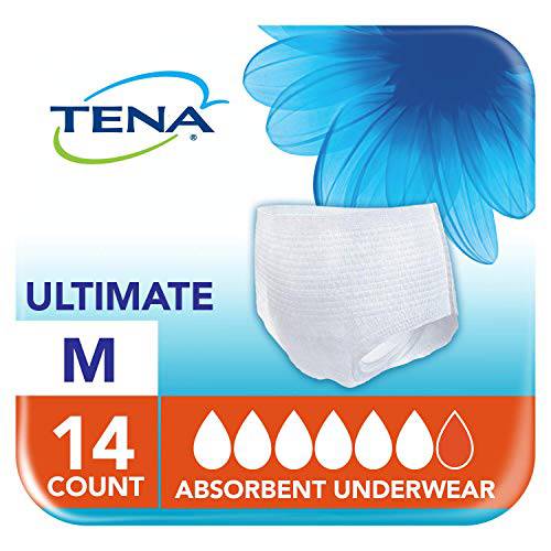 TENA Incontinence Underwear, Overnight Protection, Large, 11 Count – Zecoya