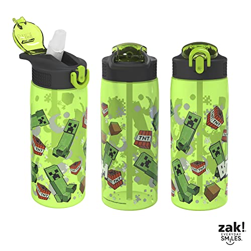 Zak Designs Peppa Pig Kids Water Bottle For School or Travel 13.5oz Durable  Vacuum Insulated