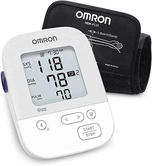 OMRON Platinum Blood Pressure Monitor with Free 6-month Premium Mobile App  Trial, Upper Arm Cuff, Digital Bluetooth Blood Pressure Machine, Stores Up  To 200 Readings for Two Users (100 readings each)