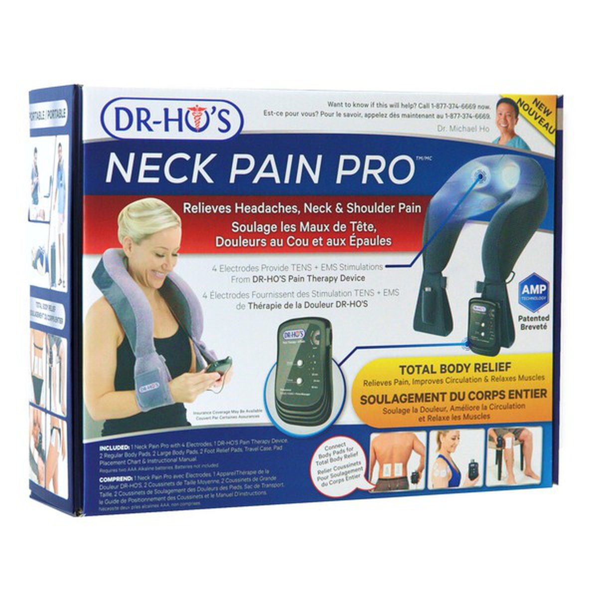 Dr-Ho's Back Pain Relief System TENS EMS | lupon.gov.ph