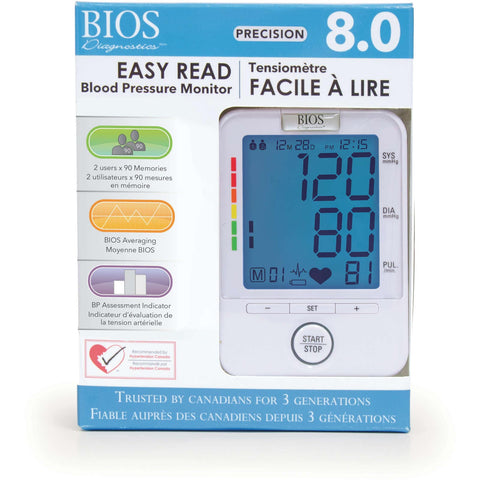 bios blood pressure monitor easy read 1