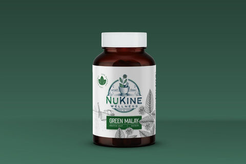 Green Malay Kratom Capsules - NuKine Wellness
