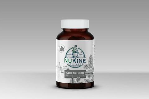 White Maeng Da Kratom Capsules - NuKine Wellness