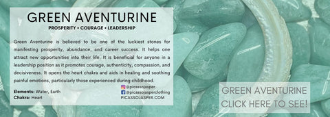 Green Aventurine Crystal for luck and abundance