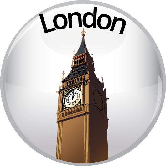 London Button