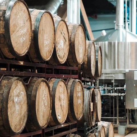 Fût de Bourbon pour créer des bières barrel aged