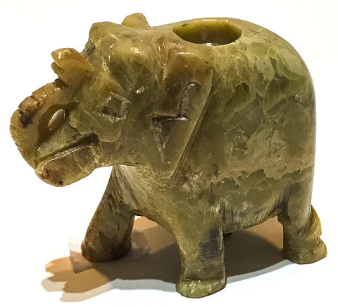 elephant-soapstone-cone-burner