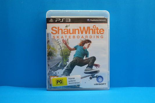 SHAUN WHITE SKATEBOARDING Sony Playstation 3 PS3 Ubisoft Video