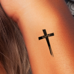 Bold Faith Temporary Tattoos