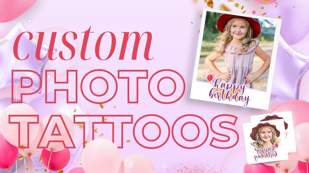 Custom Photo Temporary Tattoos