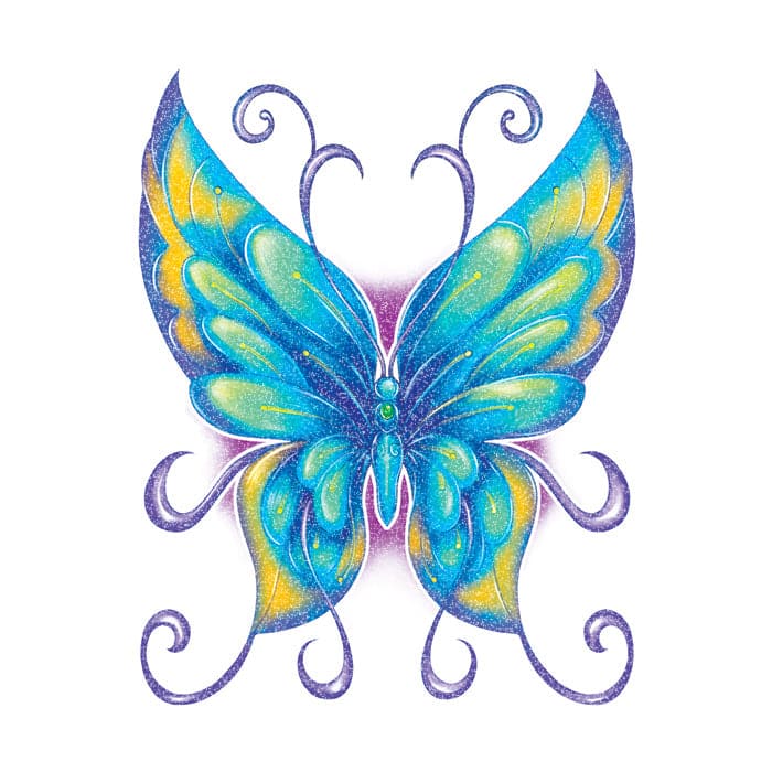 Details more than 69 stained glass butterfly tattoo best  ineteachers