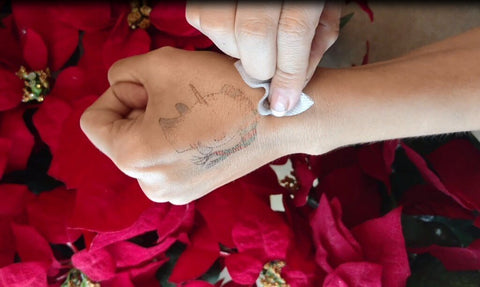 How to remove temporary tattoo  Beauty Bridges