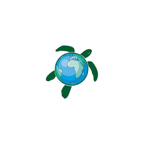 turtle earth day tattoo design