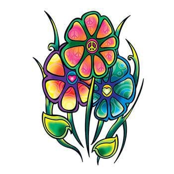Hippie Flower by Crystal Scarff TattooNOW