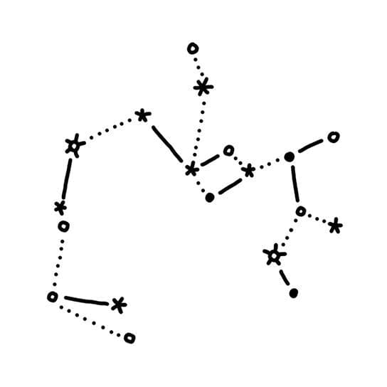 Sagittarius Constellation Temporary Tattoo – Temporary Tattoos