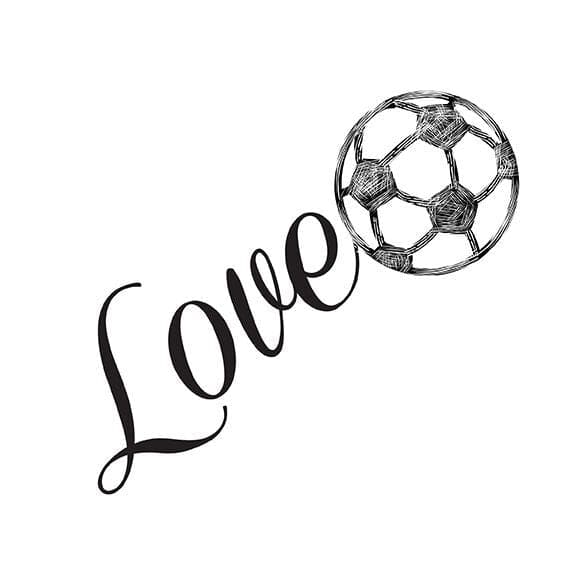 Image result for soccer ball tattoo  Tatuajes chiquitos Tatuajes futbol  Tatuajes