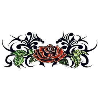 5586 Tribal Rose Tattoo Images Stock Photos  Vectors  Shutterstock