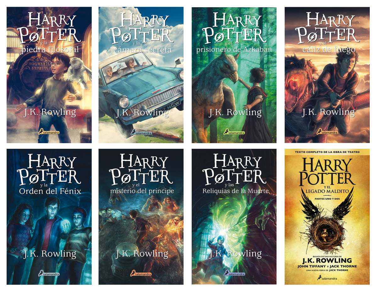 Traición Pedagogía En necesidad de Colección 8 Libros De Harry Potter - Caja Conmemorativa – La Odisea