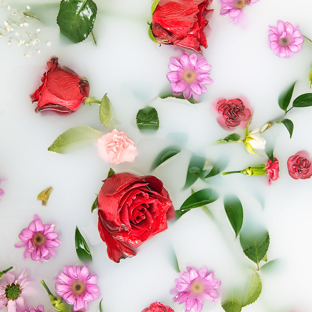 DIY Oatmeal and Milk Bath with Rose Petals – Eternal Essence Oils