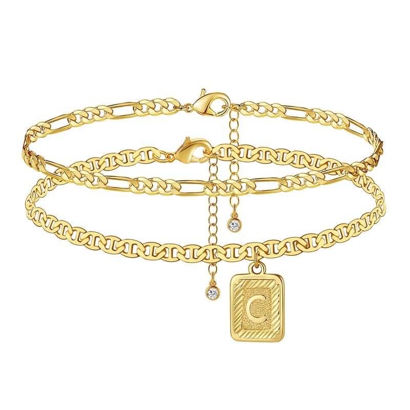 CHANEL PreOwned Logos Rhinestone Ankle Bracelet  Farfetch