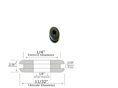 Rubber Grommet For Pegboards