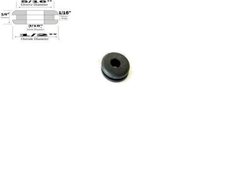 Rubber Grommet, 1-1/16 Panel Hole Size - Steinair Inc.