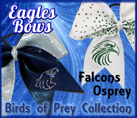 Eagles - Falcons - Birds of Prey Mascot - Cheer Bow Mascots