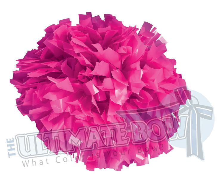 Neon Pink Pom Pom Breast Cancer Awareness Cheerleader Pom