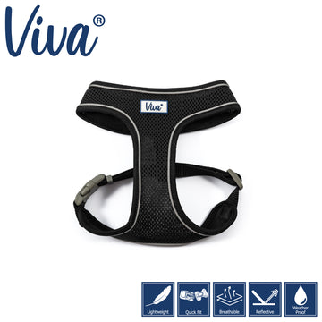 Viva Comfort Mesh Harness - Red