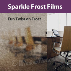 Sparkle Frost Window Tinting Films