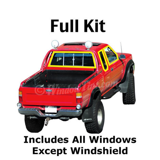 Rear Section Pre-Cut Auto Window Tinting Kit for your 4 door car —