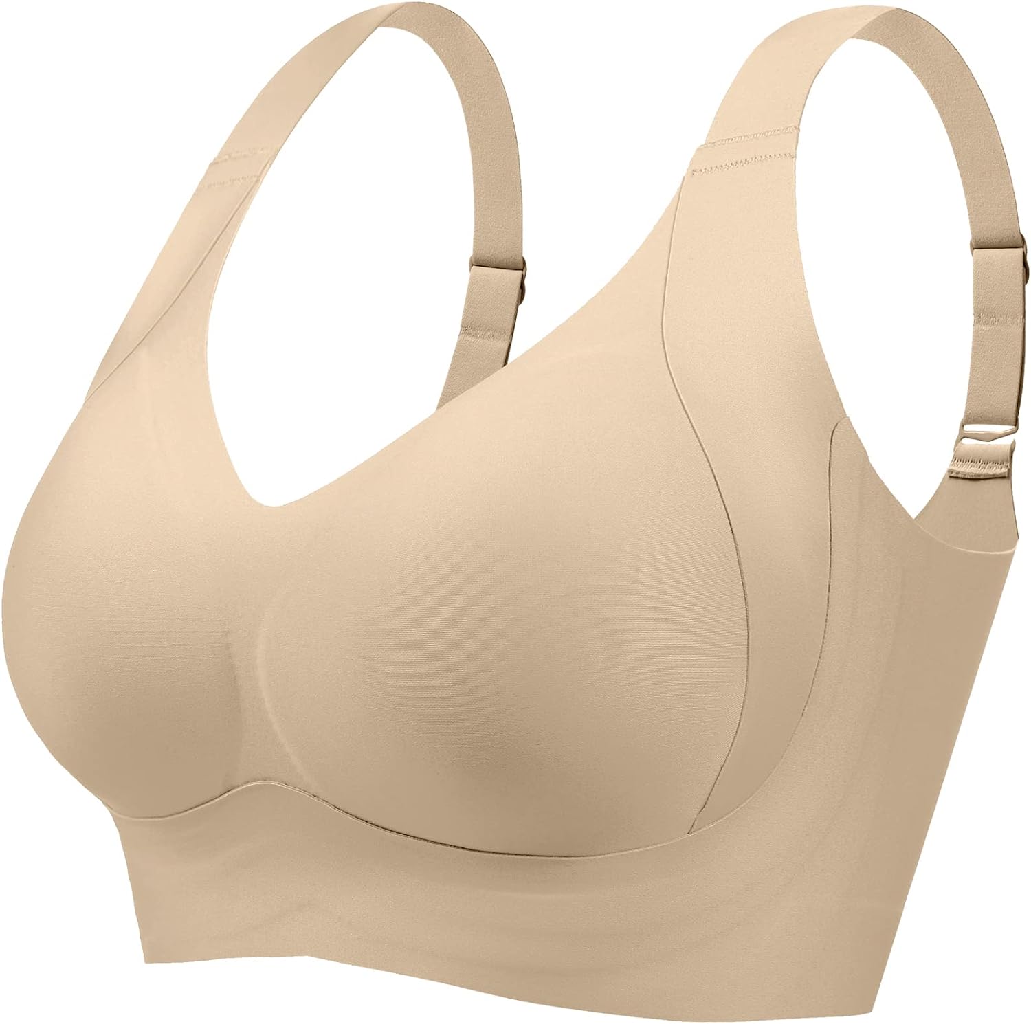 BETTYBRA®-Daily Comfort Wireless Shaper Bra-Black+Grey+Skin - Betty Bra